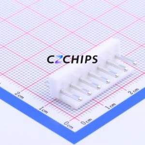 B7P-VH(LF)(SN) Wire-to-Board Pin Header Through hole Component (THT),P=3.96mm Connector 1x7P 3.96mm Through Hole VH - Product Image 1