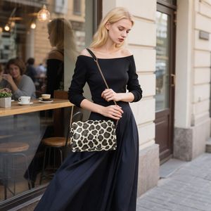 Bolso Bandolera de Cuero con Estampado de Leopardo Marrón Oscuro Vintage Personalizado con Cadena para Mujer, Mini Bolso de Hombro - Product Image 4