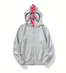 Sweat-shirt à double capuche pour homme Bappes 2026 de haute qualité avec fermeture éclair confortable et décontractée, design personnalisé Ape Hoodie 100% coton, best-seller - Product Image 4