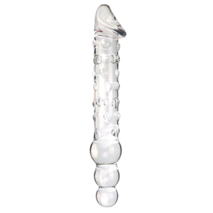 Glass Dildo Supplier - Large Transparent Sex Toy for Adults