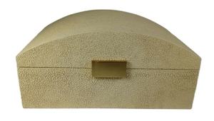 Boîte cadeau pour bijoux en similicuir gris shagreen de qualité supérieure, personnalisable, modèle 0097, fabriquée à Binh Duong, autres bijoux - Product Image 2