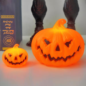 Halloween & Easter LED luce di <span class=keywords><strong>zucca</strong></span> elettronica piccolo ciondolo <span class=keywords><strong>Bar</strong></span> per festosa atmosfera fantasma festa candela decorativa - Product Image 1