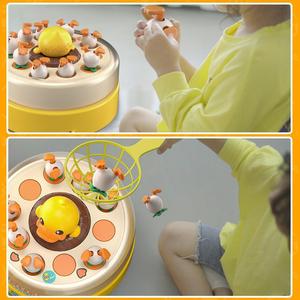 Jeu de pêche magnétique B.Duck, jouet électrique pour enfants de 4 à 7 ans, ensemble de jeu éducatif interactif de table - Product Image 5