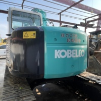 Excavadora Usada KOBELCO SK135, Excavadora Hidráulica de Orugas de 13.5 Toneladas, Maquinaria de Construcción