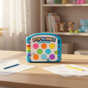 Libro Sonoro de Burbujas Pop-Up de Fábrica OEM |   Libro Educativo Personalizado con Sonidos para Niños - Product Image 2