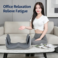 Coussin de massage intelligent pour voiture et maison, à compression d'air, chauffant et vibrant, pour les fesses et les hanches, avec fonction d'étirement assis-debout, pour la sciatique