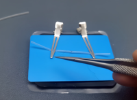Modelo de Práctica de Anastomosis Microvascular para Habilidades de Sutura en Cirugía Intestinal; Microvasos Transparentes de 2 Milímetros