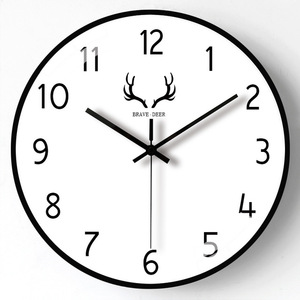 Reloj de Pared de Plástico Económico de 10 Pulgadas con Diseño Redondo Simple para Decoración del Hogar - Product Image 4