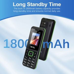 Téléphone portable double SIM débloqué d'usine, écran 1,77 pouces, prêt à l'emploi, avec fonctions MP3/MP4/FM/Radio/BT/GPRS - Product Image 4