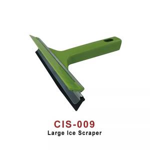 Carcaticz một gạt nước kính chắn gió hai trong một tùy chỉnh và máy cạo băng với tay cầm cao su màu xanh lá cây - Product Image 2