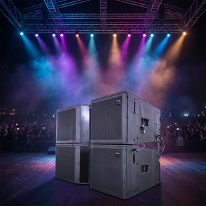 Altavoz Line Array Thinuna L-212 <span class=keywords><strong>de</strong></span> Dos Vías y Rango Completo con Crossover Integrado, Pasivo, Doble <span class=keywords><strong>de</strong></span> 12 Pulgadas, para Giras, Estadios y Conciertos - Product Image 4