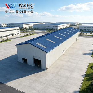 Usine d'abattage de volailles et de viande préfabriquée hygiénique, structure en acier, atelier, usine, salle blanche personnalisée - Product Image 1