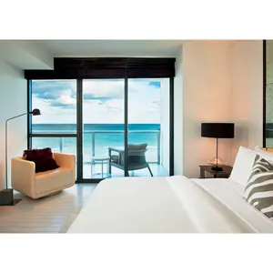 Mediterranean Hotel Bedroom Suite furniture five-star luxury hotel furniture custom supplier