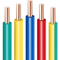 Isolierbares Stromkabel WDZ-BYJ/WDZ-BY Heimverkabelung Kabel Heimdekoration PVC Kupfer XLPE Huayuan Rot schwarz blau weiß gelb 4 mm2
