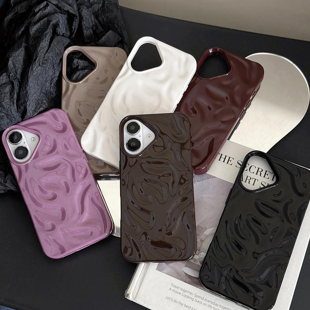 Glossy Tpu Phone Back Cover Popularity 3D Phone case for iPhone case 16 15 14 13 Pro Max Luxury Design Smartphone case