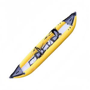 <span class=keywords><strong>Kayak</strong></span> <span class=keywords><strong>gonflable</strong></span> jaune le plus vendu, 420 cm, homologué CE, pour la pêche et l'exploration aquatique - Product Image 3