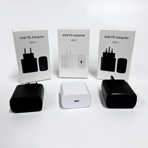 Adaptador <span class=keywords><strong>Original</strong></span> de 45 W Tipo C PD QC3.0 Carga Súper Rápida <span class=keywords><strong>Cargador</strong></span> Rápido <span class=keywords><strong>para</strong></span> <span class=keywords><strong>Samsung</strong></span> Galaxy S20 <span class=keywords><strong>S22</strong></span> <span class=keywords><strong>Ultra</strong></span> - Product Image 2