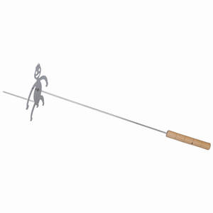 Fourchettes de barbecue en acier inoxydable, motif papillon, parfumées, à long manche, résistantes à la chaleur, modèles homme et femme - Product Image 2