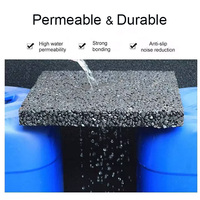 Kit de matériaux pour sols en granulats et durcisseurs de gravier liés à la résine époxy polyuréthane durable et perméable pour les allées et les sols extérieurs