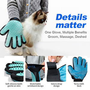 Guante de Silicona 2 en 1 para el Cuidado de Mascotas, Perros y Gatos, para Limpieza, Eliminación de Pelo y Baño, para Ambas Manos - Product Image 4