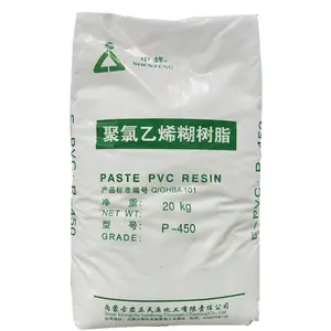 Résine de pâte de pvc de polychlorure de vinyle, vente directe d'usine chinoise, fabricant p450
