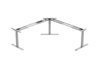 Table haute électrique économique luxe réglable en hauteur bureau exécutif en forme de L ascenseur coin bureau à domicile bureau debout pour PDG