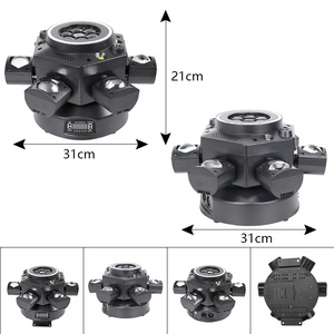 Đèn sân khấu <span class=keywords><strong>LED</strong></span> kim cương nhỏ, kiểu 6 tay, phát sáng RGBW, tích hợp <span class=keywords><strong>laser</strong></span>, dùng cho đèn Beam di động, tiệc tùng - Product Image 2