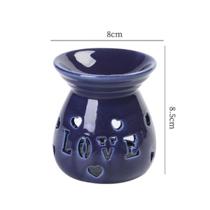 Brûleur d'aromathérapie coloré en céramique, diffuseur de cire fondue, lampe à thé, bougeoir, brûleur d'encens à l'huile, parfum bois de santal - Product Image 6