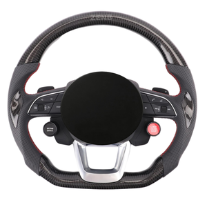Volante de Fibra de Carbono Forjado Compatible con Audi A4 B9, A5, A3, S4, S5, RS4, RS5 2017-2022 - Product Image 2