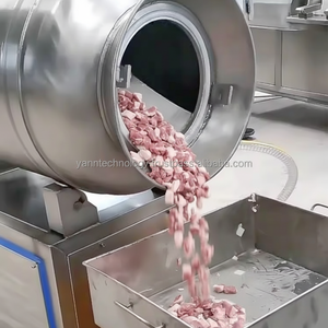 Máquina de marinado al vacío industrial 500L Equipo de mezcla de aves de corral Vaso de acero inoxidable de diferentes capacidades - Product Image 1