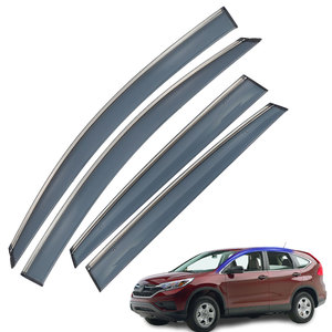 ClimAir Window Visors Master Dark (rear) Compatible With Honda CR-V 5 - View #4