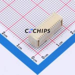 HC-SHB-2*15PWT-05 Wire-to-<b>Board</b> <b>Pin</b> Header SMD,P=1mm,Horizontal Mount Connector 2x15P 1mm Horizontal Mount 30P - Product Image 2
