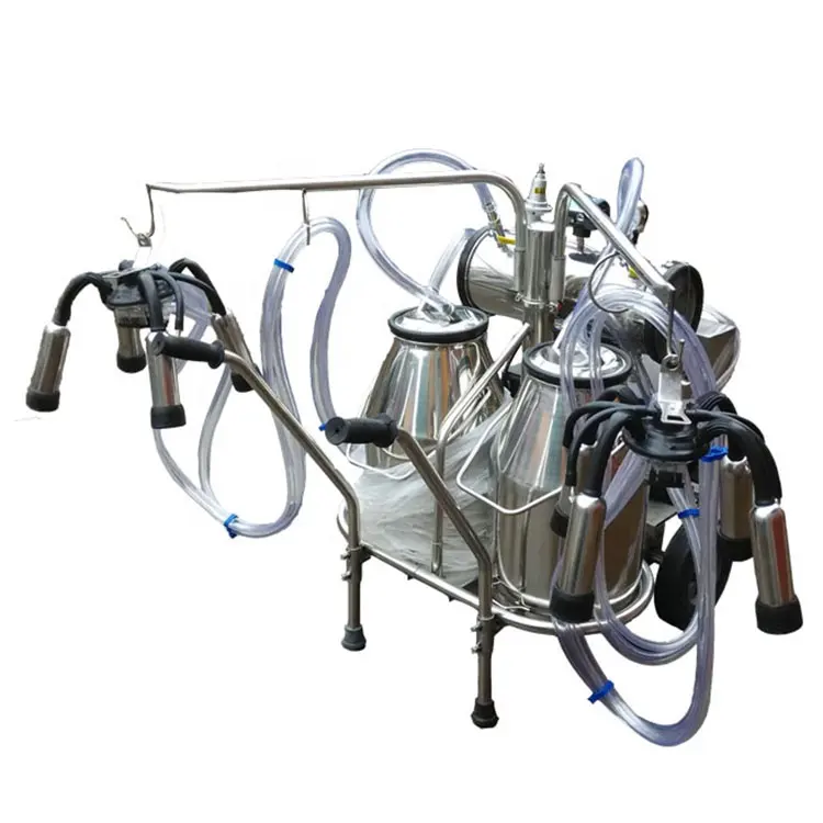 우유 갈퀴 오래된 모형 delaval 젖을 짜는 기계 부속 우유 수집가 기계