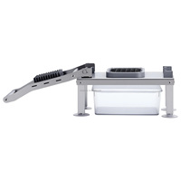 AY-490 Frietmaker Multifunctionele Handmatige Groentehakker & Snijder Roestvrijstalen Fruit- & Groentesnijder