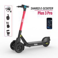 Smart IOT NFC Déverrouiller Double Roues Avant Scooter Électrique YIMI Plus 3pro Rent Business 25 km/h Vitesse Max Accélération Puissante
