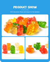 Gummies à l'extrait de chanvre premium personnalisées avec de l'huile de graines de chanvre, relaxation naturelle et soutien du sommeil, bonbons à la gélatine au chanvre puissants pour adultes