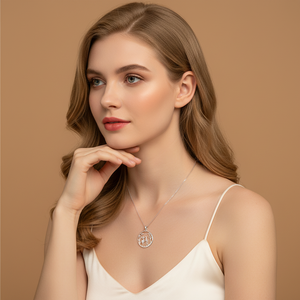 <span class=keywords><strong>XLOVE</strong></span> Nouveau style Pendentif en argent sterling 925, Pendentif créatif éternel, Bijoux d'amour pour femmes - Product Image 1