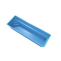 Piscine extérieure Piscine en fibre de verre polyester pour l'extérieur