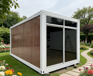Maison portable prête à l'emploi de 20 pieds, conteneur détachable, structure en acier, <span class=keywords><strong>appartement</strong></span> avec panneaux solaires - Product Image 5