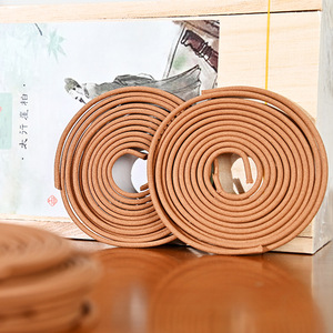 Incienso en Espiral Natural para Aromaterapia en el Hogar, 4H40, Caja de Madera de Bambú, Desodorizante, Refrescante, para Dormitorio, Sala de Estar, Relajación - Product Image 2