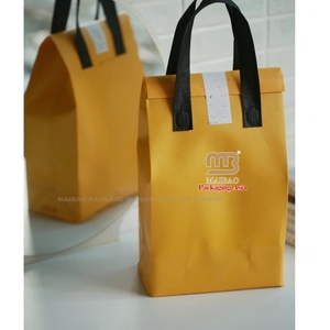 Bolsa de mano no tejida aislada reutilizable directa de fábrica, portador inferior térmico con logotipo personalizado para diseño de letras de compras, Panel Solar - Product Image 5