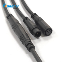 DREAM START Ebike Acelerador de alta velocidad Mini Conector Impermeable 2 pines 6 pines conector bicicleta cables impermeables