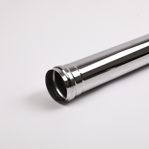Tuyau de poêle à granulés de <span class=keywords><strong>80</strong></span> <span class=keywords><strong>mm</strong></span>, cheminée en acier inoxydable à paroi simple de 500 <span class=keywords><strong>mm</strong></span>, tuyau de ventilation des gaz de combustion - Product Image 3