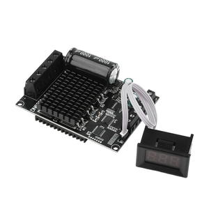 Dc động cơ không chổi than Bảng điều khiển hiển thị kỹ thuật số về phía trước đảo ngược 6-72V 15A ba pha máy bay ESC máy bơm nước điều khiển quạt - Product Image 6