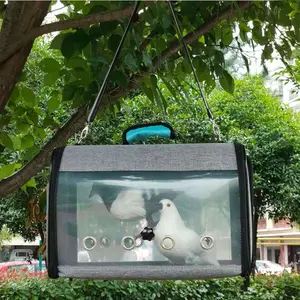 Bolsa de Transporte para Loros, Casa Portátil para Pájaros Canarios, Bolsa de Viaje para Loros - Product Image 5