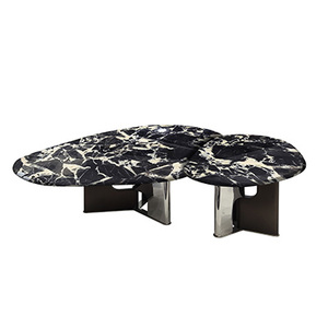 Mesa de piedra de lujo negra personalizada, muebles de piedra de primera calidad para <span class=keywords><strong>Hotel</strong></span> y hogar, mesas de comedor elegantes, fabricante superior - Product Image 6