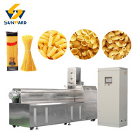 Machine à fabriquer des pâtes macaronis 250 kg/h, ligne de production de nouilles vermicelles spaghetti, équipement de fabrication de nouilles italiennes
