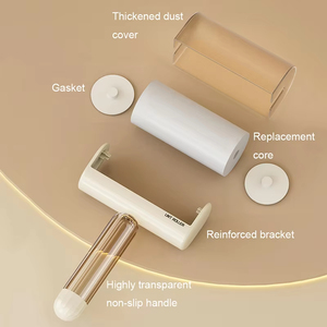 Rouleau adhésif LM LM25358 pour poils, brosse anti-poussière et poils d'animaux, nettoyage des vêtements et des tapis, noyau remplaçable - Product Image 2