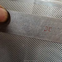 Plafond suspendu en aluminium, maille métallique expansée pour les systèmes de décoration intérieure des aéroports, des gares et des centres commerciaux