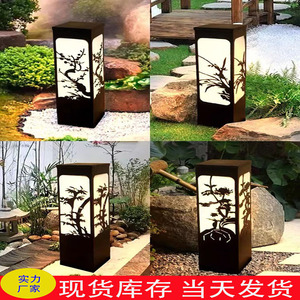 Lámpara Solar LED para Jardín, Moderna y Minimalista, de Aluminio, para Patio, Parque, Paisaje - Product Image 3
